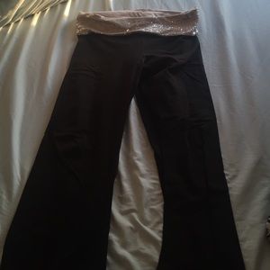 Aerie slim gym flare pants