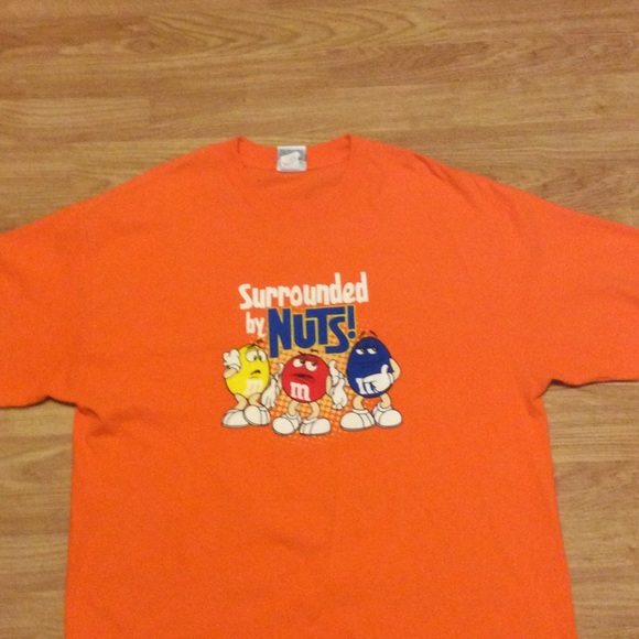 m&m tshirt