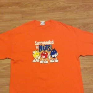 m&m tshirt