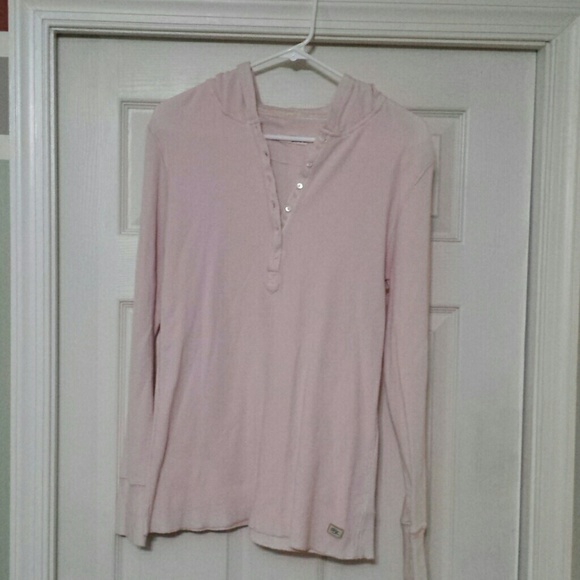 Polo Jeans light pink long sleeve shirt size L