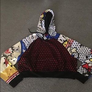 Rita Ora for adidas top comic book sz. L