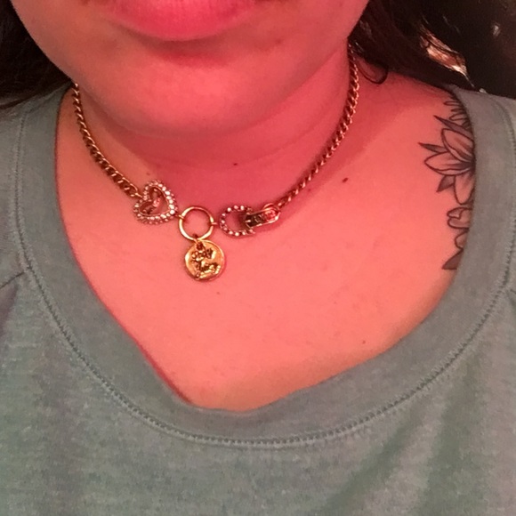 Juicy Couture Gold Clasp Choker