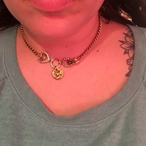 Juicy Couture Gold Clasp Choker