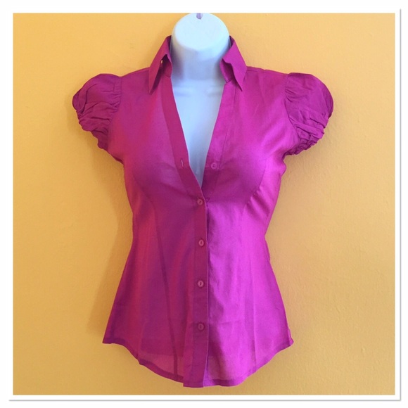 Fuschia Benetton Blouse