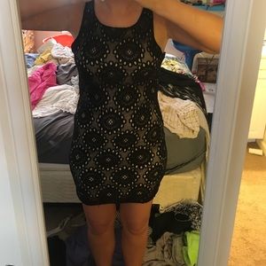 Black and Tan dress
