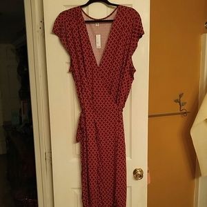 **Sale** Nwt Sleeveless Wrap Dress