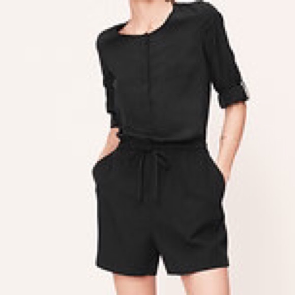LOFT Pants - LOFT Roll Sleeve Romper