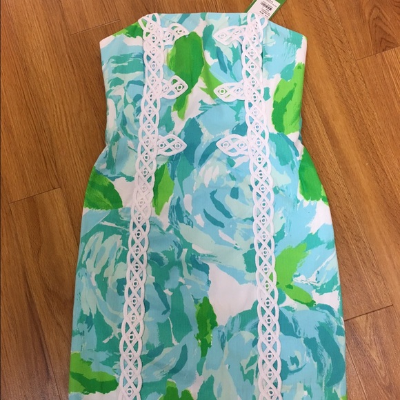 NWT Lilly Pulitzer First Impressions Poolside Blue
