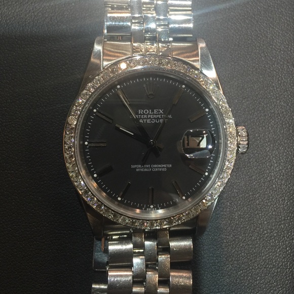Authentic rolex date just watch