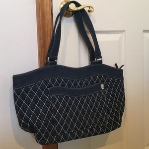 Vera Bradley Madison Denim Bag. Limited Edition