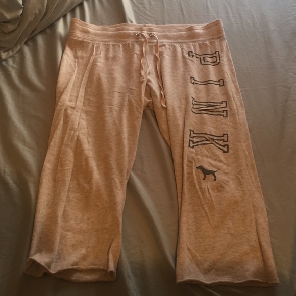 Victoria's Secret pink capris. Very comfy