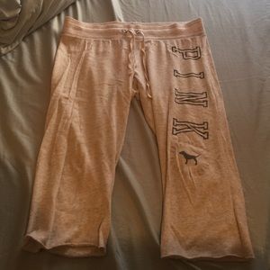 Victoria's Secret pink capris. Very comfy