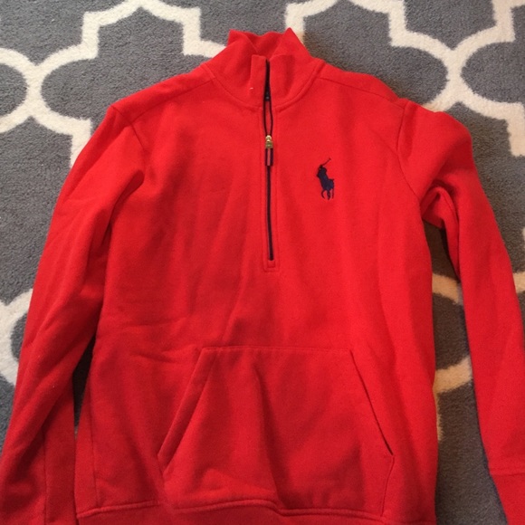 Golf fleece pullover