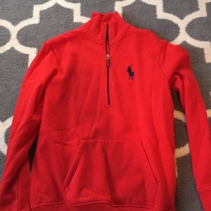 Golf fleece pullover