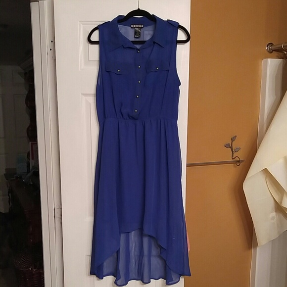 **Sale** Sheer Blue Dress!  Nwot...