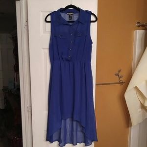 **Sale** Sheer Blue Dress!  Nwot...