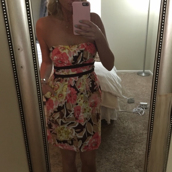 Multicolored floral dress