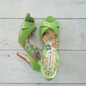 Steve Madden Green Heels