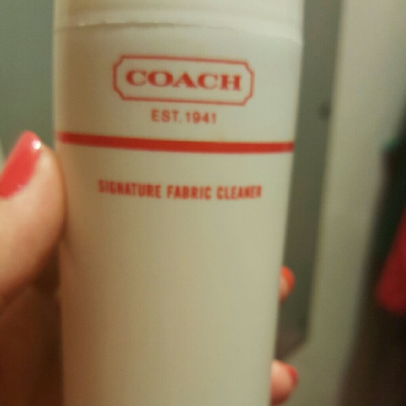 Coach fabric cleaner