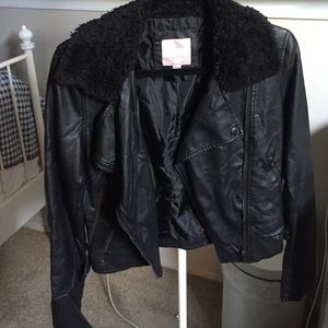 Pleather Romeo and Juliet Couture Jacket