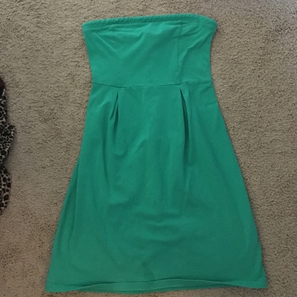 Green summer dress