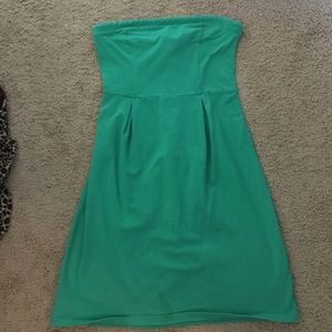 Green summer dress
