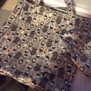 new Harajuku lovers tote and makeup bag