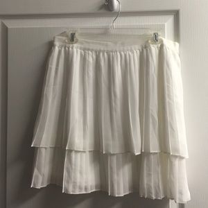 White skirt