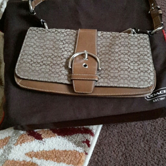 Classic Signature Coach Bag