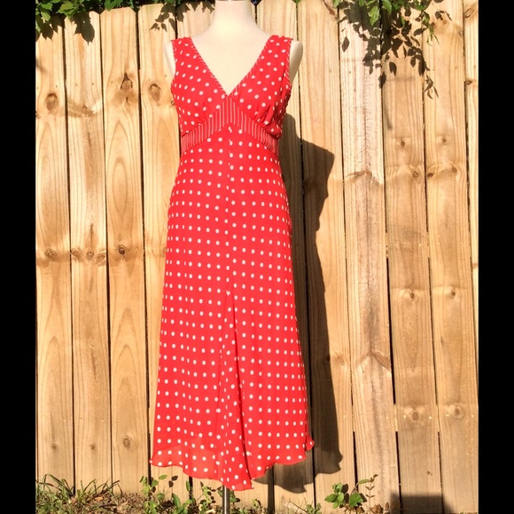 Jonathan Martin Studio Dresses & Skirts - Adorable red/cream maxi dress by Jonathan Martin Jonathan Martin Studio Dresses & Skirts - Adorable red/cream maxi dress by Jonathan Martin