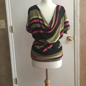 💥on sale💥NWOT Heart soul striped shirt size 1x