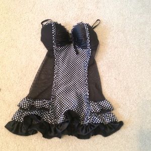 34C fun and sexy skirted corset 💞