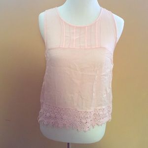 Powder pink tank