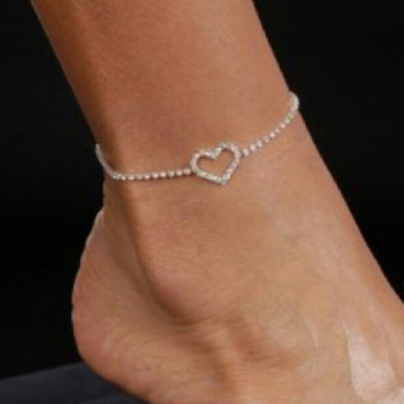 Fashion Heart Anklet - Picture 1 of 1