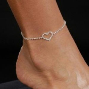 Fashion Heart Anklet