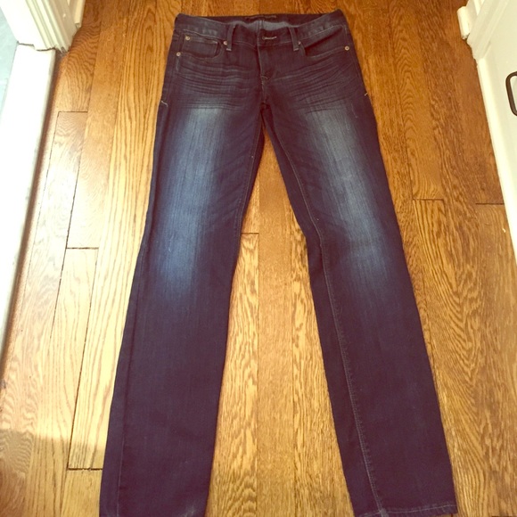 Express dark wash bootcuts