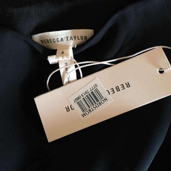 SOLD Rebecca Taylor Cady Culotte in black - Picture 4 of 4