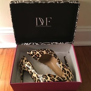 DVF Leopard Shoes