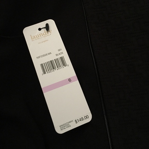 Black Pencil Skirt Laundry by Shelli Segal - Picture 4 of 4