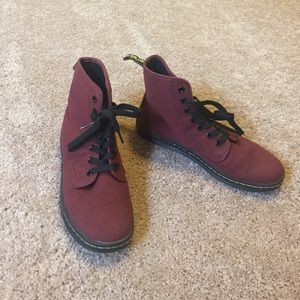 Dr. Martens sneakers.