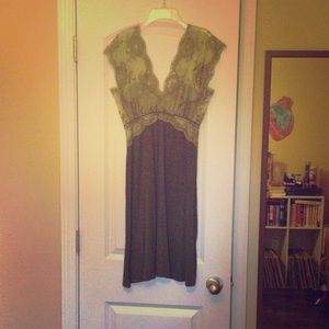 ❄️Olive Lace Top Dress❄️