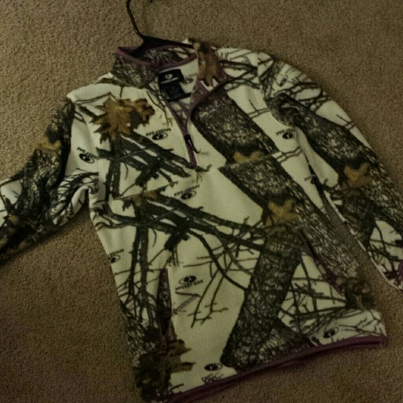TRADE - Mossy oak Half zip