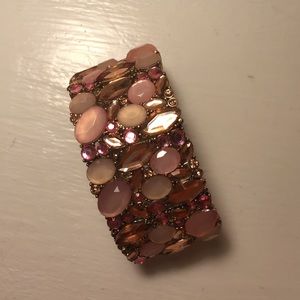 FINAL PRICE Pink and gold gem bracelet!