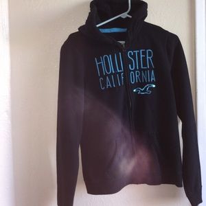 Hollister zip up hoodie