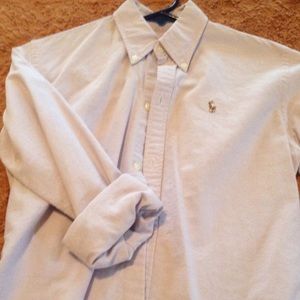 Ralph Lauren Slim Fit light purple button up