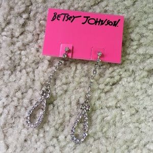 NEW never worn Betsey Johnson earrings.