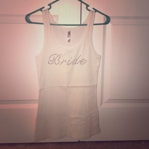 Bride tank top!