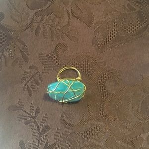 Turquoise statement ring
