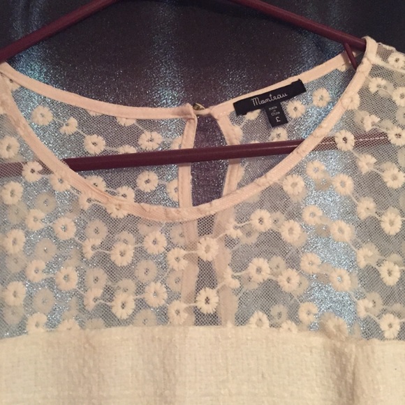 White Terry Cloth Dress - Picture 2 of 3