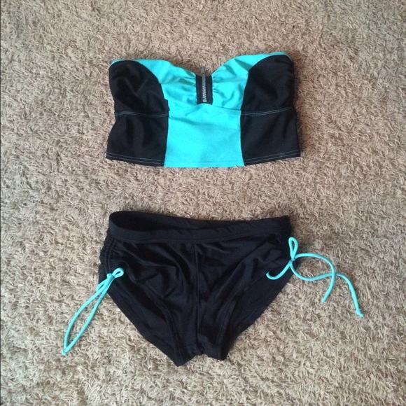 Two piece bathing suit